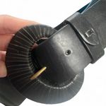 Ralph Lauren Lauren  Black Stretch Belt sz 6 Photo 2