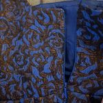 Exquise Blue & Orange Sleeveless Top Size 12 Photo 5