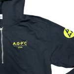 NWOT American Giant Women's AGPC Women's Lightweight Cotton Half Zip Hoodie M Black Size M Photo 2