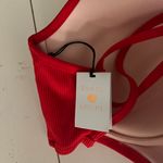 Shade & Shore  Red Bikini Top Photo 2