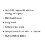 Privacy Please Revolve Hamlet Mini Wrap Dress in Sage Floral Photo 9