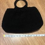 Liz Claiborne  Black Textured Tote Bag like new. Photo 5