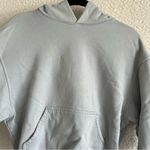 TNA Aritiza Women’s Cozy Fleece Long Sleeve Hoodie‎ Sweatshirt Gray Blue Size 1 Photo 6