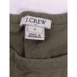 J. Crew Factory Green Cotton Crew Neck Short Sleeve Mini T Shirt Dress Size S Photo 2