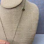 Vintage Etched Heart Engraved Locket Link Necklace Photo Pendant Keepsake Gold Photo 5