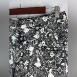 Disney 11 Alice in Wonderland Black and White Jean Shorts with Ornate Design Photo 7