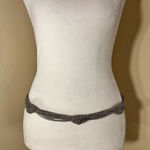 New! Fashion Focus Silver Tone Multi Strand Knotted Metal Body Chain Belt XL Photo 0