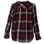 Rails  Shirt Women’s M Medium Black Red White Plaid Button Up‎ Long Sleeve Casual Photo 1