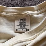 Comfort Colors RON JON Surfboards Pale Yellow Graphic Tee Beach Unisex Adult Sz S GUC Photo 3