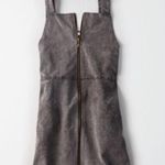 American Eagle Grey Corduroy Jumper Photo 0