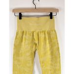NVTGN Womens Leggings Sunshine Yellow Camo Seamless High Waisted Pull On Size XS Photo 8