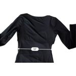 The Nadia Black Y2K Reversible Open Back Belly Bodycon Dress MEDIUM Baddie Sexy Photo 6