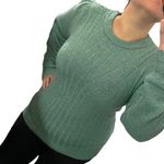 Marled Reunited Clothing SMALL Varied Textured Crew Neck Long Sleeve Sweater Photo 1