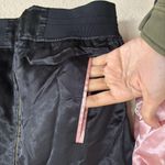 Forever 21 Floral Embroidered Bomber Jacket - Black and Pink Photo 3