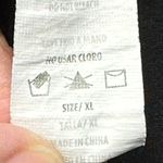 Amazon Black Cropped Pocketed Drawstring Joggers Size XL EUC #5757 Photo 3