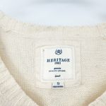 Heritage 1981 Womens Fall Preppy Rabbit Hair Blend Argyle Knit Sweater Vest S Photo 1