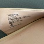 Nordstrom  Весса Pointed Toe Slingback Leather Flat Buckle Accent Tan Size 8 Photo 7