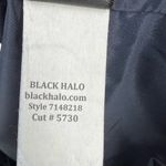 Black Halo dress 12 blue floral watercolor sweetheart sleeveless sheath NEW Photo 9