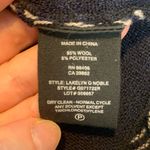 Theory  Lakelyn O’Noble Navy and White Stripe Wool A-line Dress Short Sleeve Photo 2