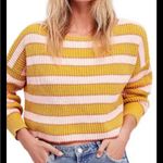 Free People Just My Stripe Sweater Photo 10