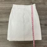 Milly  White Textured Skirt High Waisted 2 Photo 3