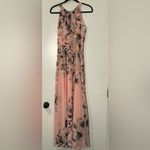 Eliza J  Floral Chiffon Maxi Dress size 4 Photo 2
