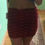 Windsor Red And Black Skirt Photo 0