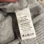 Lilla P heathered gray and blue 3/4 sleeve v Photo 6