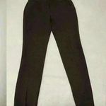W By Worth Women Brown Dress Pants 4 Straight Leg Pockets Zipper Accent Photo 0