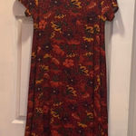 LuLaRoe ✨ Carly Fall Floral Legging Material Photo 0