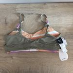 prAna ‎ Willow Falls Reversible Top Waves Swim Vacation Poolside Orange Small Photo 7