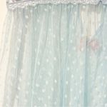 Dolls Kill  Sugar Thrillz Size Large Blue Mesh OFF CAMPUS DATE MESH NIGHTIE Photo 2