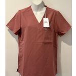 FIGS  Technical Collection Caterina One Pocket Scrub Top in Mauve Size S NWT! Photo 1