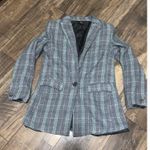 Able Evergreen Plaid Blazer S boho classic holiday preppy winter contemporary Green Photo 3