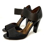 Anne Klein New York brown peep toe heels, size 9.5, made in Italy Photo 0