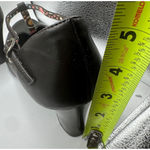 American Eagle Mary Jane Y2K dark Brown buckle Heels Size 8.5 Photo 5