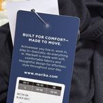 Marika women’s size large Black Sleeveless Top athletic gym wear lightweight nwt Photo 9