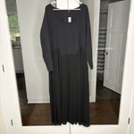 J.Crew NWT  Ballet Dress Chiffon Skirt Maxi Black Photo 1