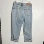 7 For All Mankind Logan Frost Stovepipe Jean High Rise Size 32 Photo 2