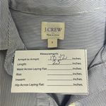 J.Crew Hi/Low Striped Short-sleeve Popover Sz S Photo 9