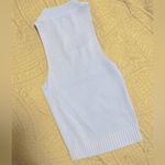 ASOS DESIGN knitted racer tank top with rib hem detail Photo 4