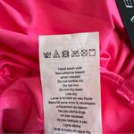 La Blanca Women's Island Goddess Rouched One Piece Swimsuit Bright Pink 2 NWT Photo 7