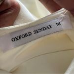 Oxford Sunday  | Cream Bell Sleeve Blouse Sz M Photo 4