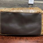 Fossil Relic by Brown and Tan Paisley Embossed Vegan Leather Purse Handbag Photo 2