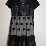 Sundance  black lacy overlay sheer dress whimsigoth Photo 0
