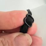 Vintage 90s Black Y2K 100% Silk Asymmetrical Hem Slip Midi Dress Size 10 Photo 8