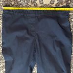 Theory  Women’s Size 8 Navy Blue Thaniel Approach Cotton Stretch Trousers Pants Photo 8