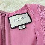 Alexis Malicha Violet Lilac Crochet Lace Mini Dress XS Photo 3