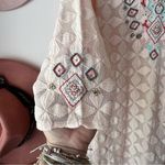 Sundance  Global Embrace Chemise Beaded Dress‎ SIZE SMALL Photo 2