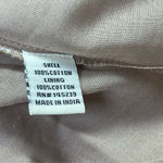 Sim & Sam NWT beige 100% cotton maxi dress with belt Sz M Photo 11